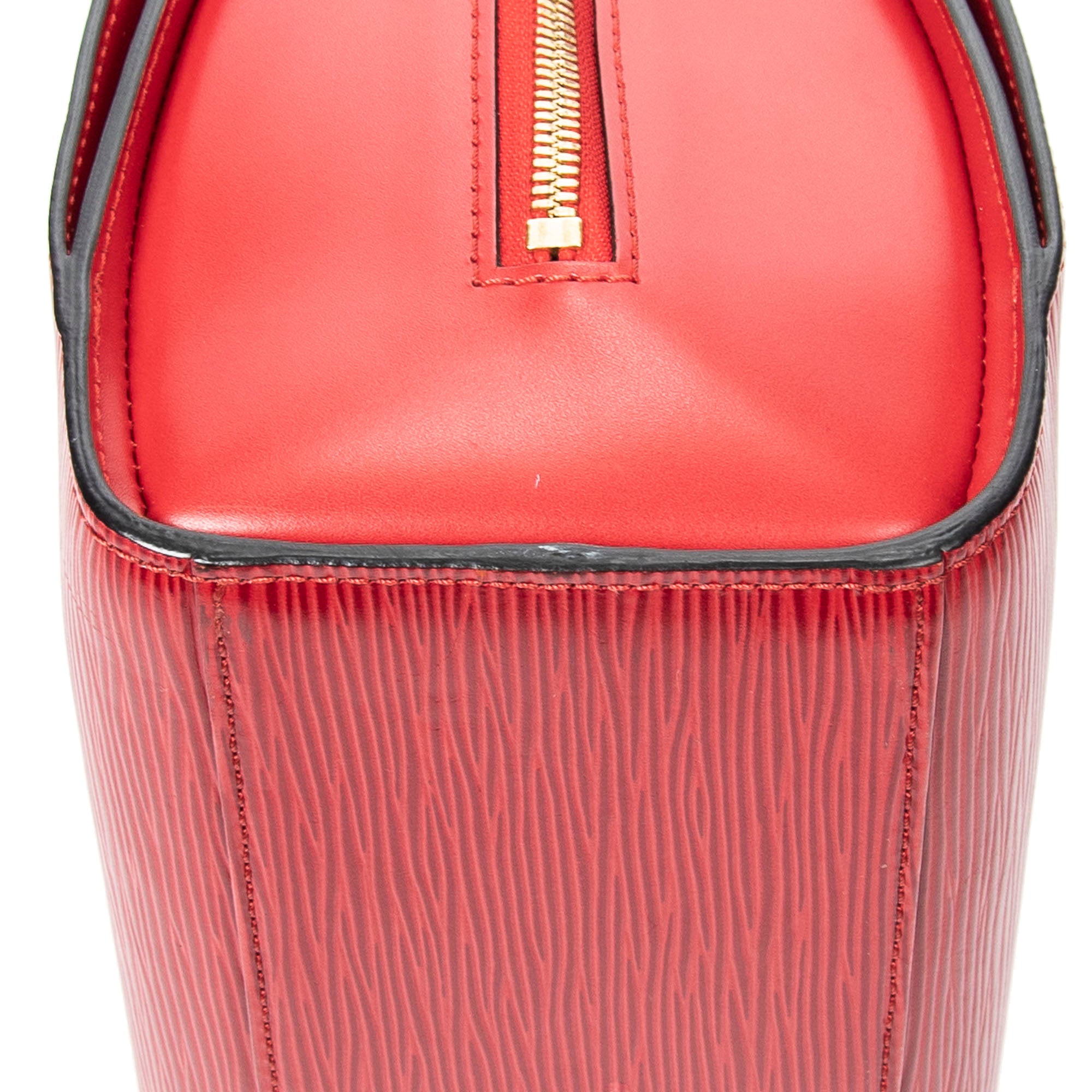 Handbag Pont-Neuf Red Epi