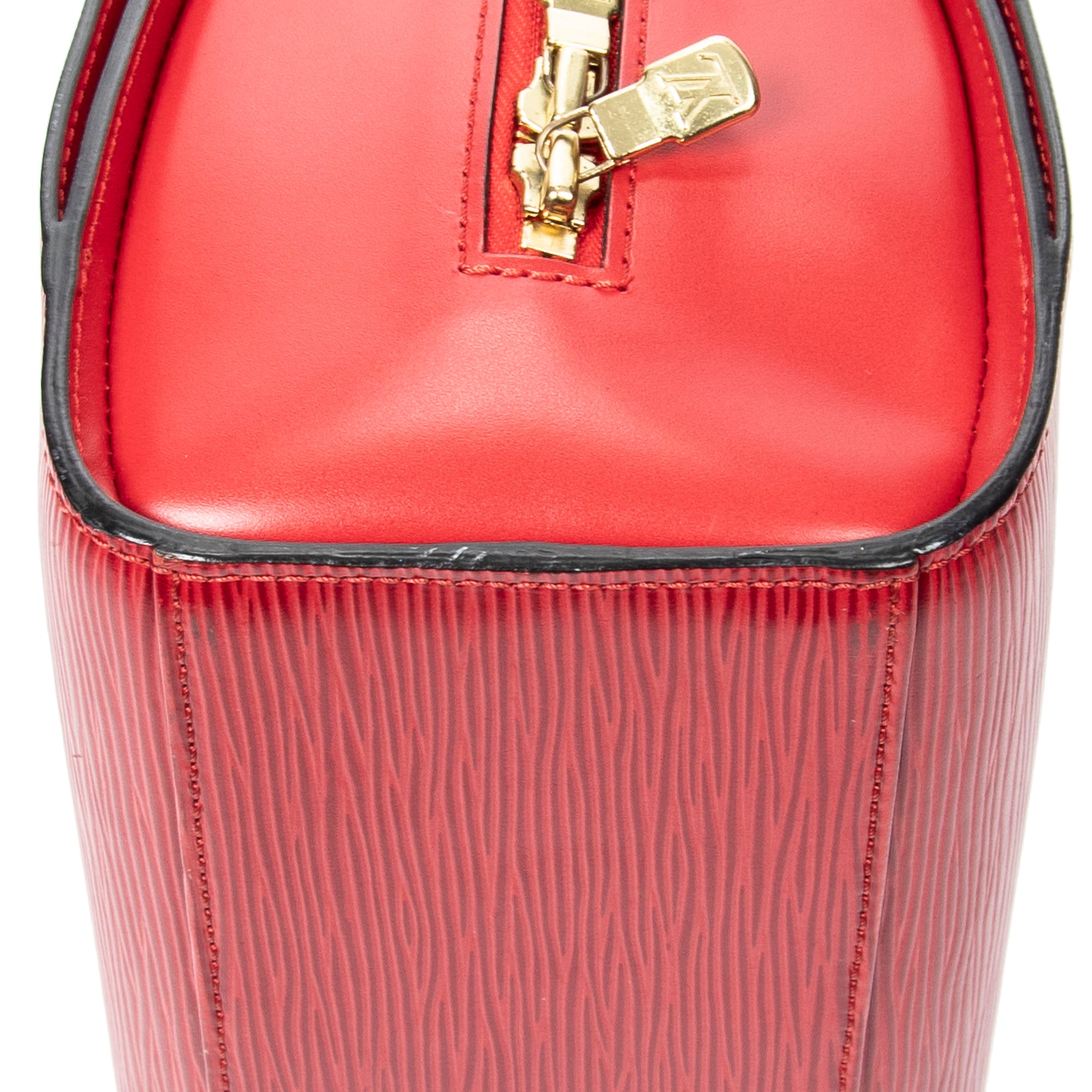 Handbag Pont-Neuf Red Epi