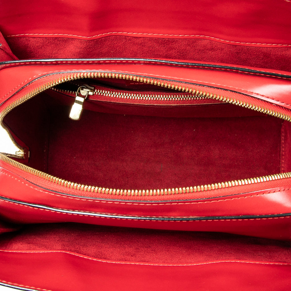 Handbag Pont-Neuf Red Epi