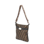 Shoulder bag Selleria Crossbody Khaki Zucca Canvas