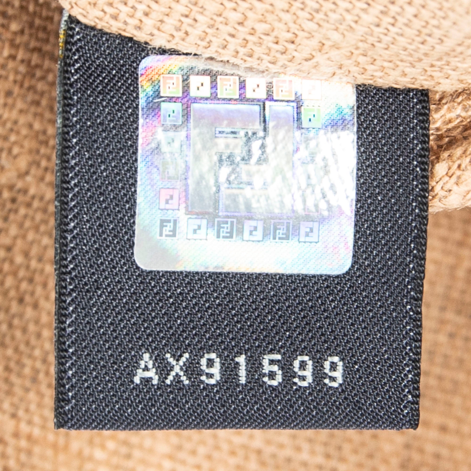 Shoulder bag Selleria Crossbody Khaki Zucca Canvas