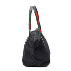 Shoulder bag Medium Web Trapeze Tote Black Monogrammed Canvas