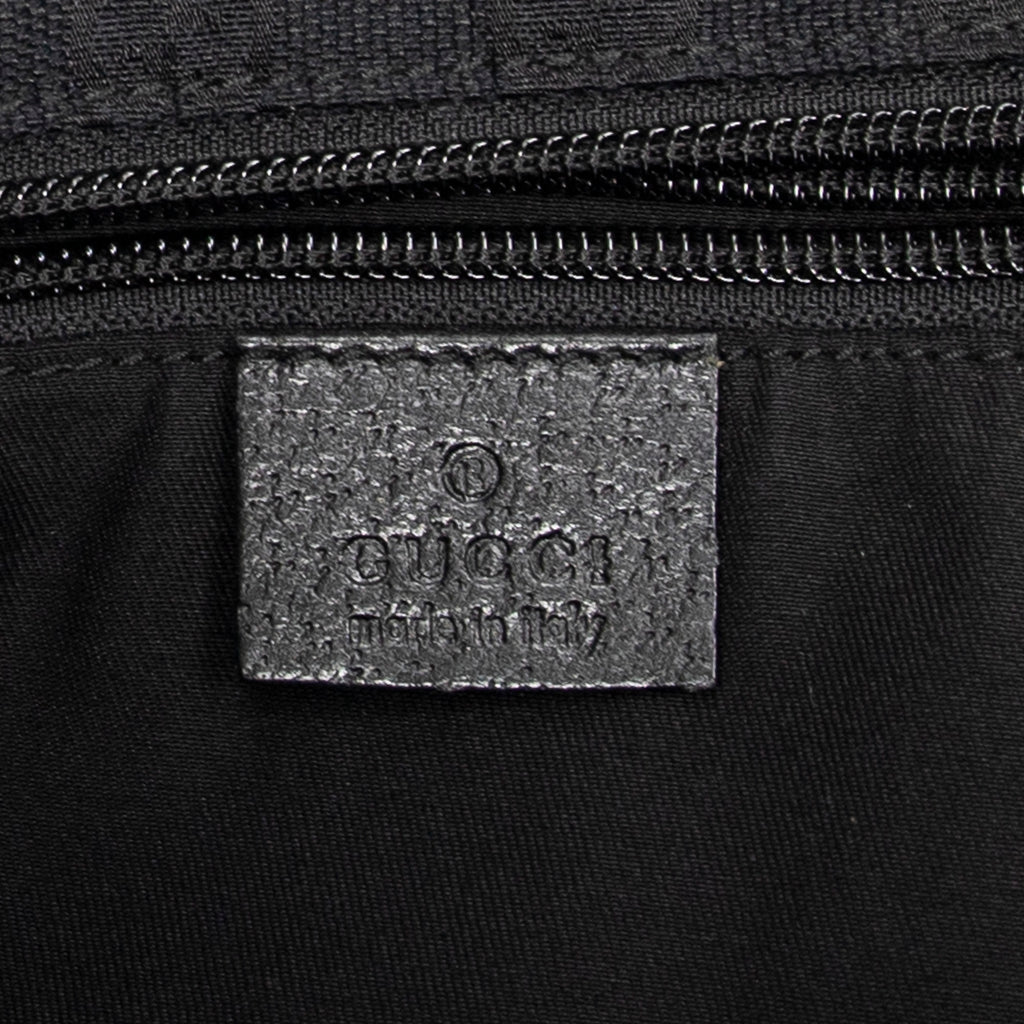 Shoulder bag Medium Web Trapeze Tote Black Monogrammed Canvas