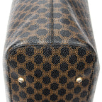 Shoulder bag Zip Shoulder Hobo Brown Macadam Coated Canvas