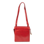 Shoulder Bag Small Vintage Anagram Tote Red Calfskin Leather