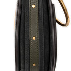 Shoulder Bag Small Pixie Crossbody Dark Green Calfskin Leather
