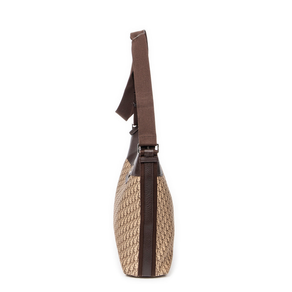 Shoulder Bag Street Chic Messenger Beige Diorissimo Canvas