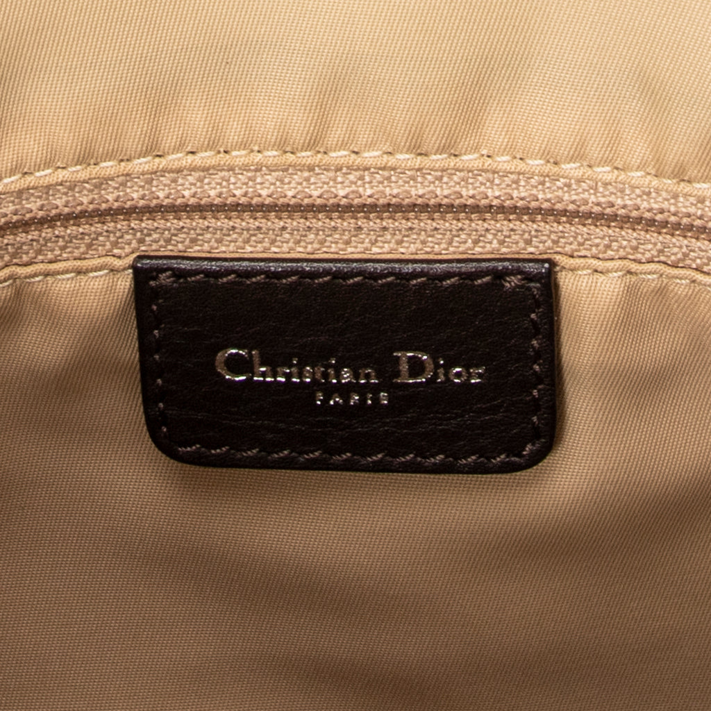 Shoulder Bag Street Chic Messenger Beige Diorissimo Canvas