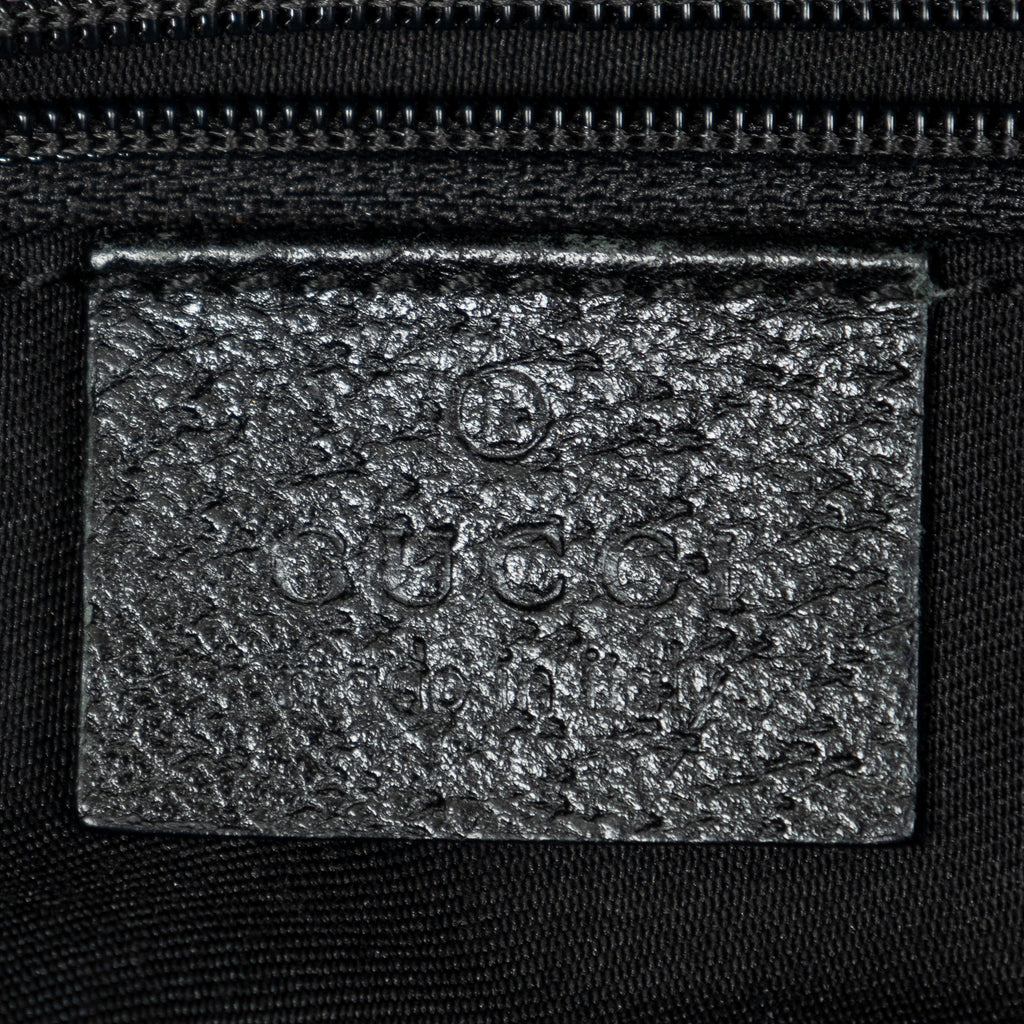 Shoulder Bag Large Princy Boston Black Monogrammed Canvas
