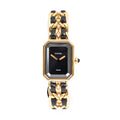 Reloj Première M chapado en oro negro