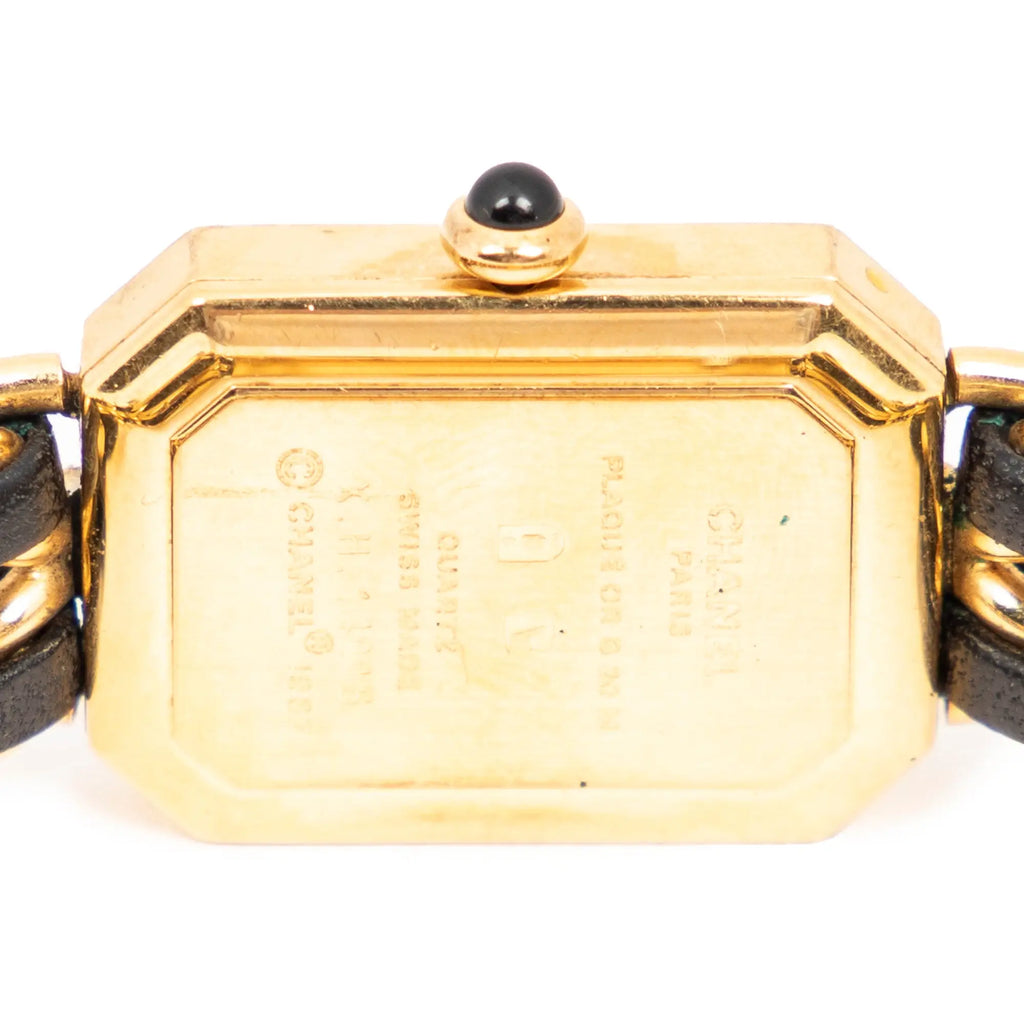 Reloj Première M chapado en oro negro