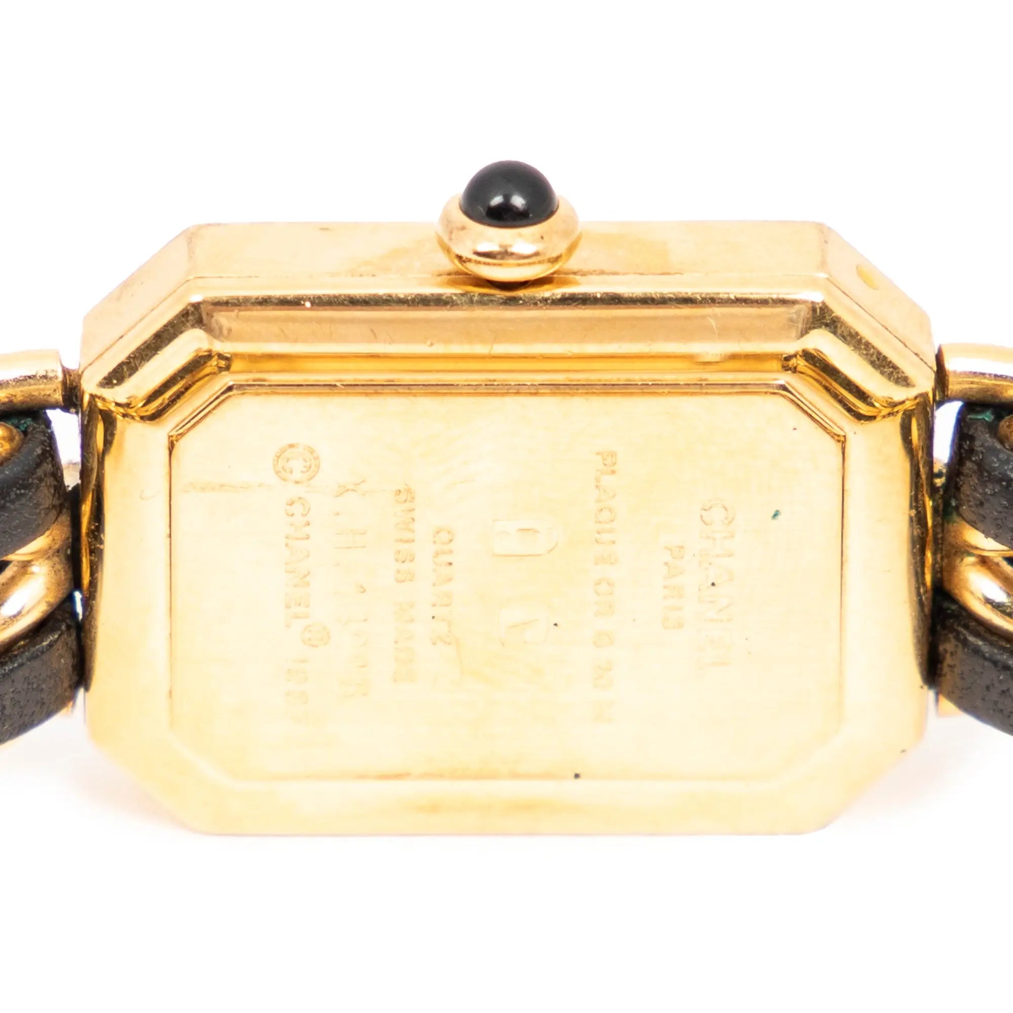 Reloj Première M chapado en oro negro
