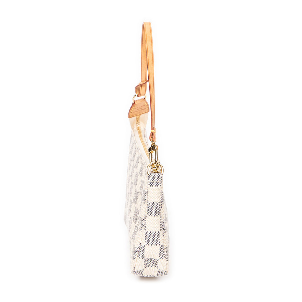 Pouch Pochette Accessoires Ivory Damier Azur