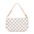 Pouch Pochette Accessoires Ivory Damier Azur