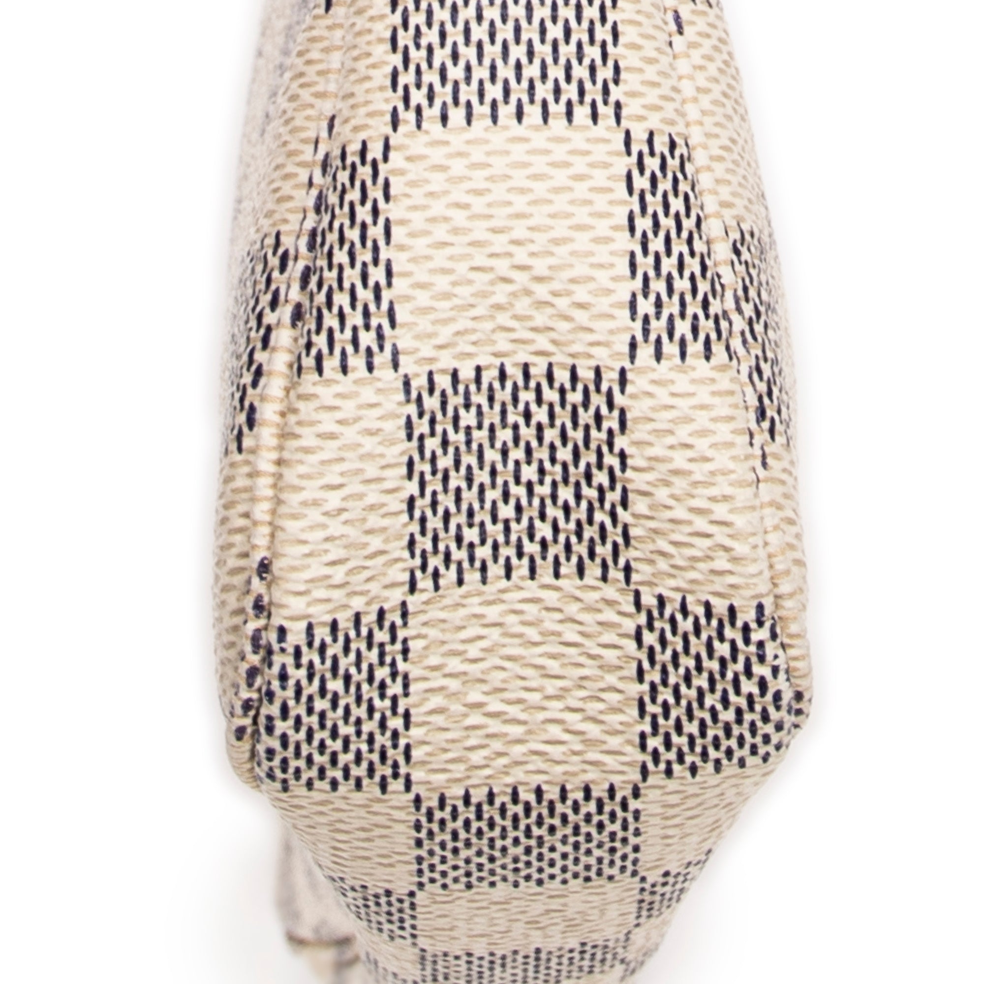 Pouch Pochette Accessoires Ivory Damier Azur