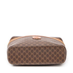 Bolso de mano Vanity Case Vintage Lona Revestida Macadam Marrón