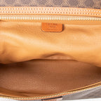 Bolso de mano Vanity Case Vintage Lona Revestida Macadam Marrón