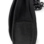 Shoulder bag Lucite Chain Shoulder Flap Black Nylon Canvas