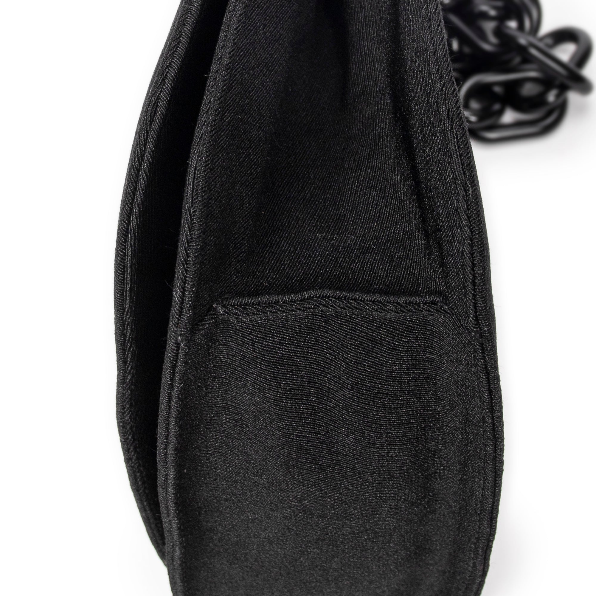 Shoulder bag Lucite Chain Shoulder Flap Black Nylon Canvas
