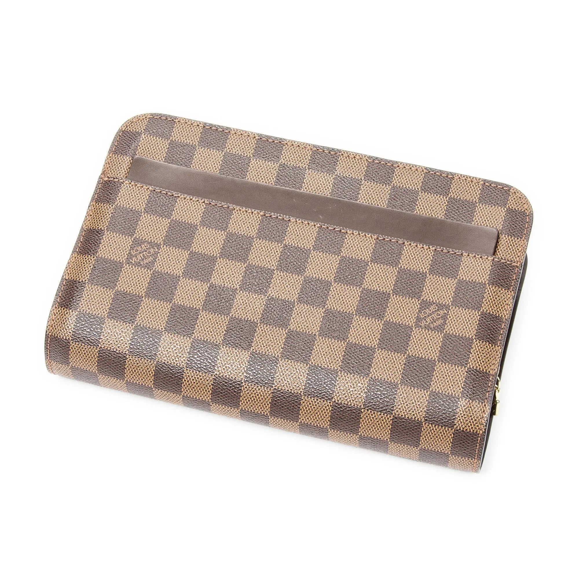 Bolso de mano Saint Louis Clutch Marrón Damier Ebene
