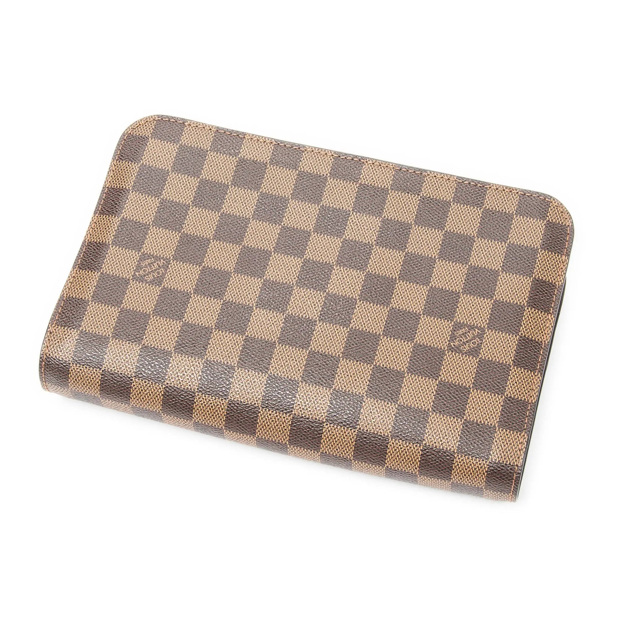 Bolso de mano Saint Louis Clutch Marrón Damier Ebene