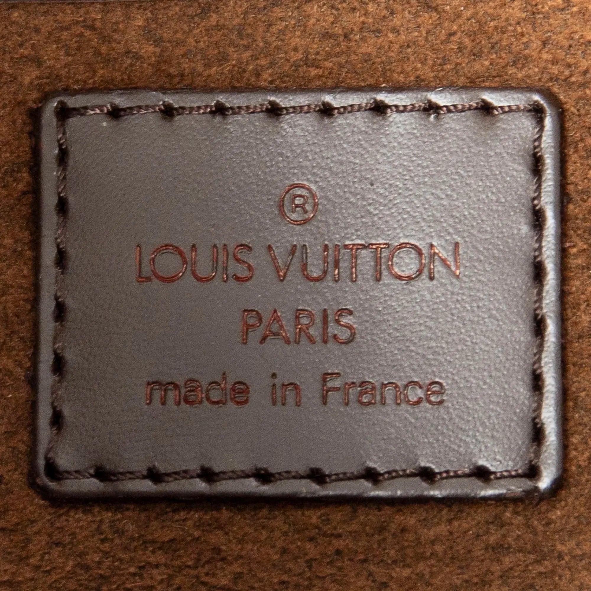 Bolso de mano Saint Louis Clutch Marrón Damier Ebene