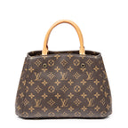 Shoulder bag Montaigne BB Brown Monogram Canvas