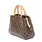 Shoulder bag Montaigne BB Brown Monogram Canvas
