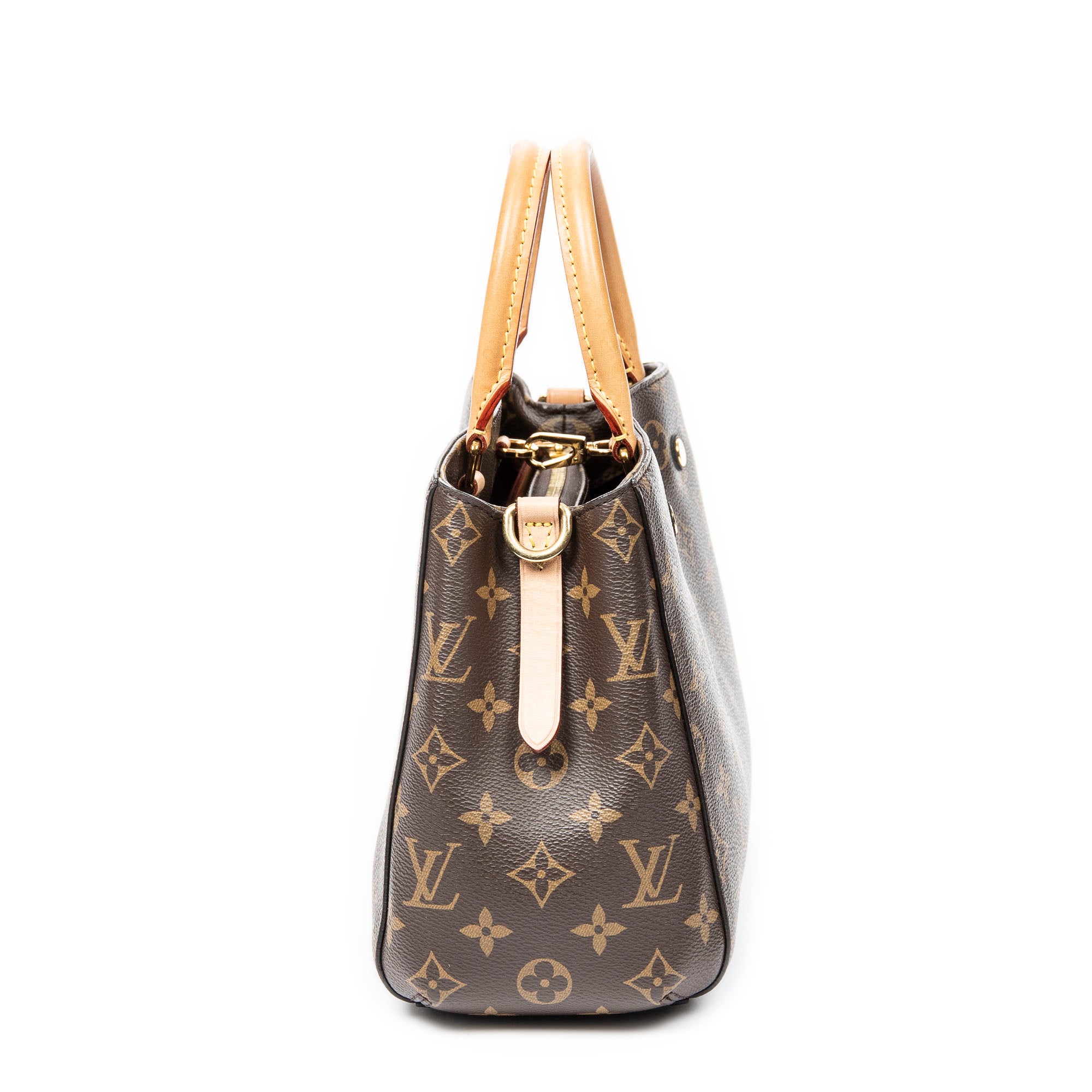 Shoulder bag Montaigne BB Brown Monogram Canvas