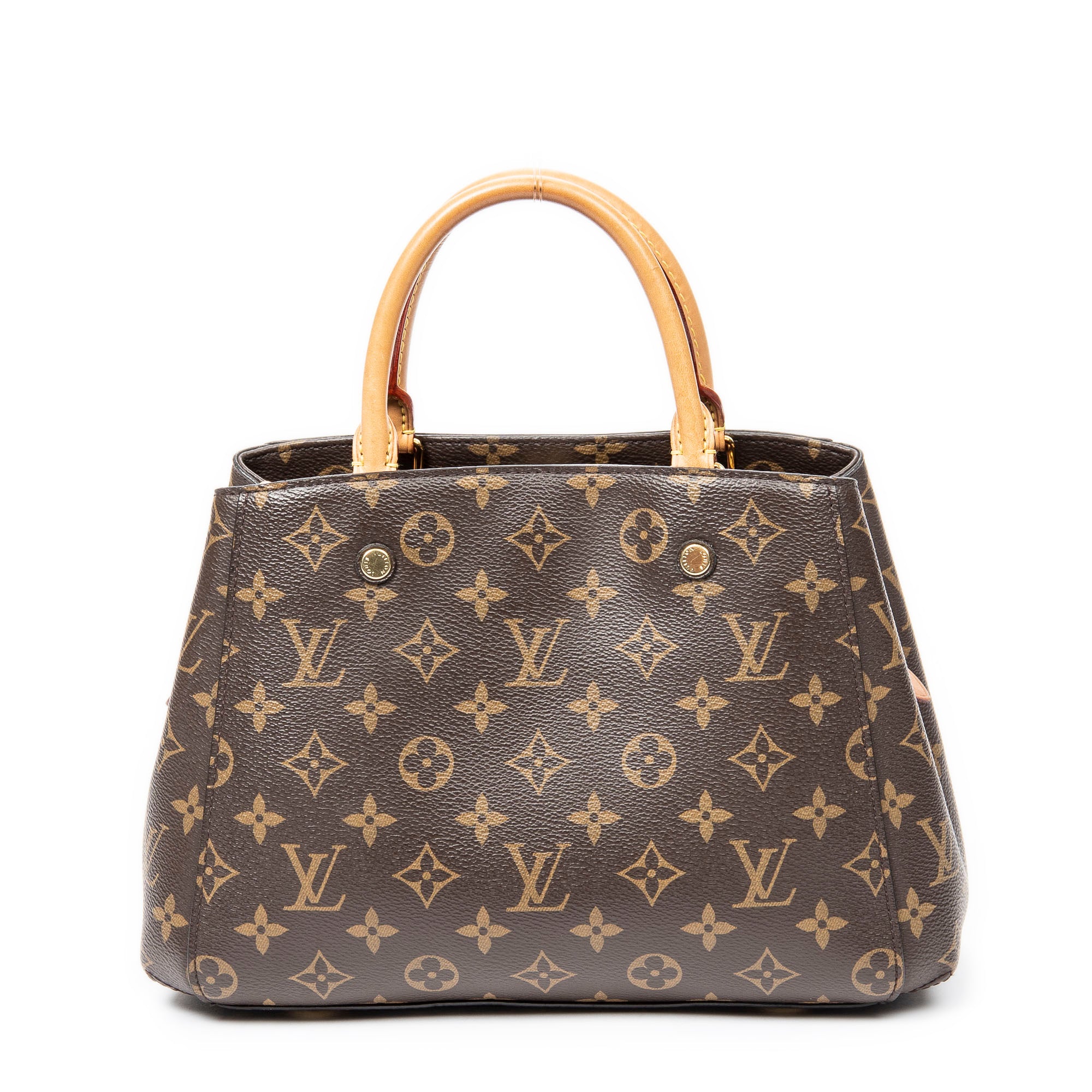 Shoulder bag Montaigne BB Brown Monogram Canvas