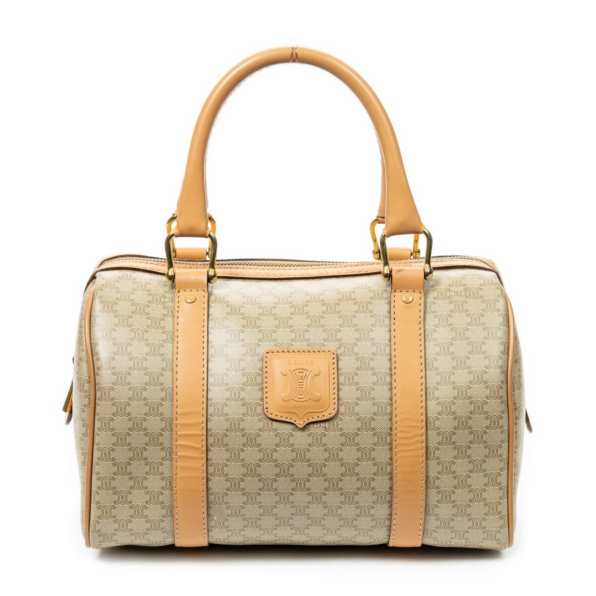 Celine - Mini Boston Vintage - Beige
