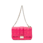 Shoulder bag Medium Miss Dior Fuchsia Cannage Lambskin Leather
