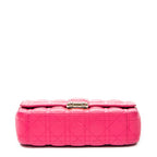 Shoulder bag Medium Miss Dior Fuchsia Cannage Lambskin Leather