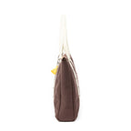 Shoulder bag Antigua Cabas Cup GM Brown Woven Canvas