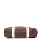 Shoulder bag Antigua Cabas Cup GM Brown Woven Canvas