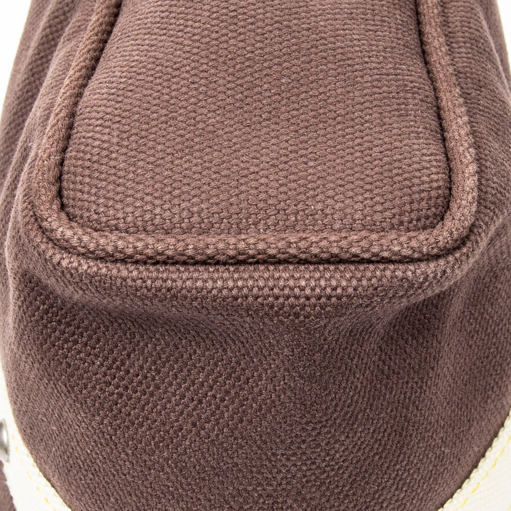 Shoulder bag Antigua Cabas Cup GM Brown Woven Canvas