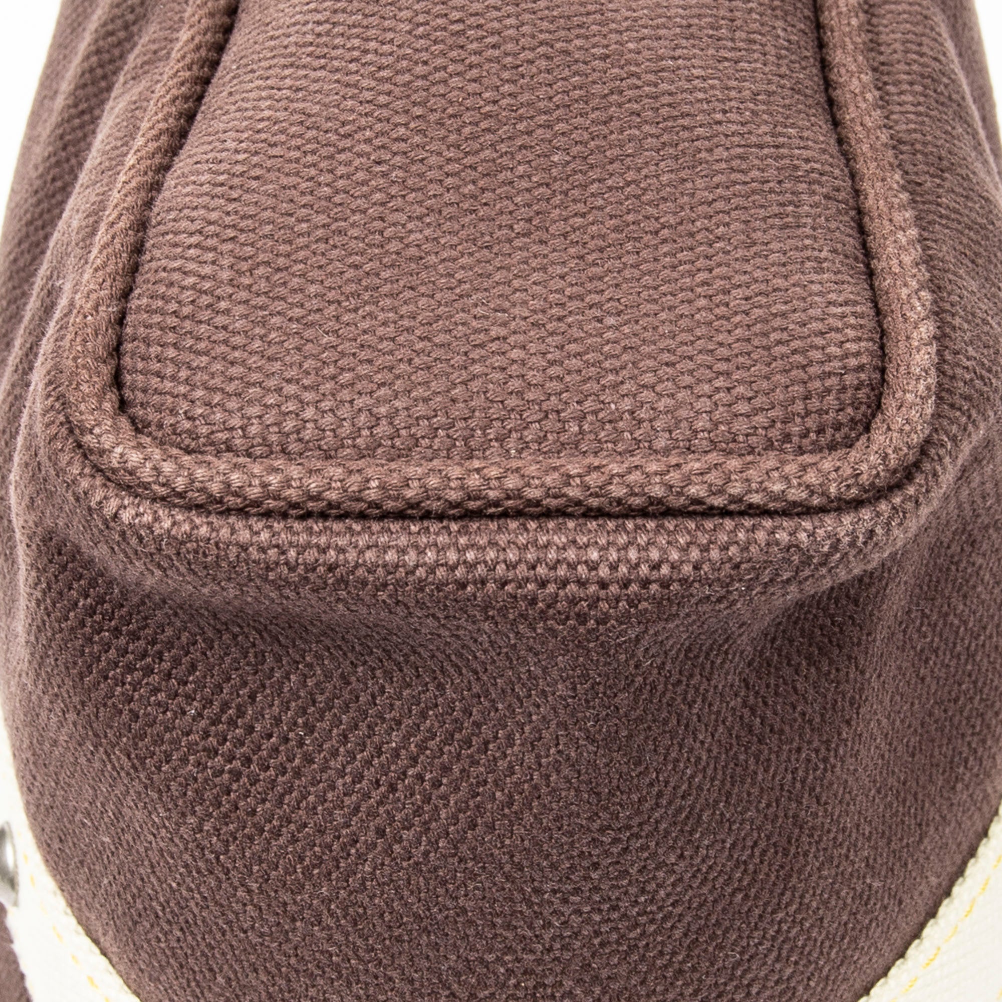 Shoulder bag Antigua Cabas Cup GM Brown Woven Canvas