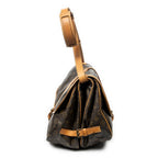 Bolso de hombro Saumur GM Lona Monogram Marrón
