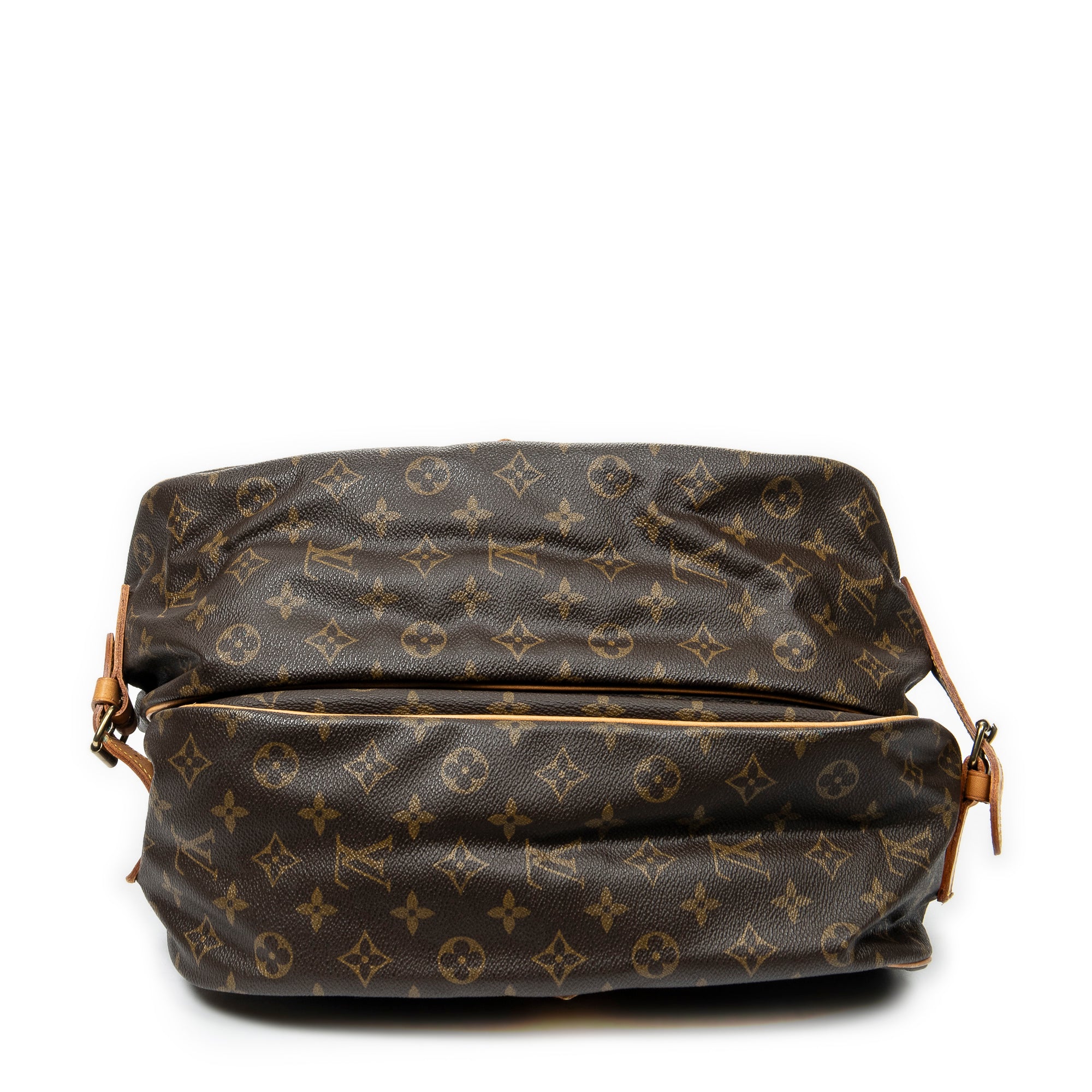 Shoulder bag Saumur GM Brown Monogram Canvas