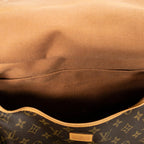 Bolso de hombro Saumur GM Lona Monogram Marrón