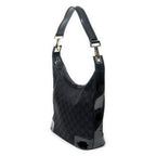Shoulder bag Shoulder Zip Hobo Black Monogrammed Canvas