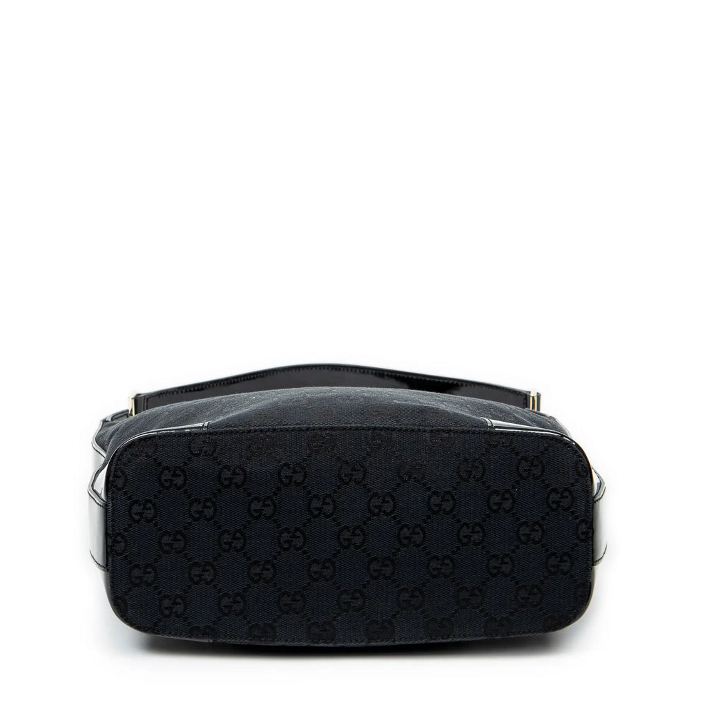 Gucci - Sac Hobo zippé épaule - Noir