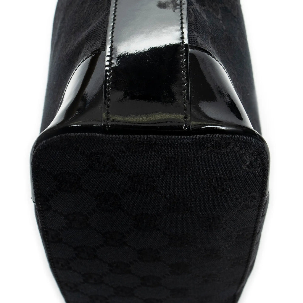 Gucci - Sac Hobo zippé épaule - Noir