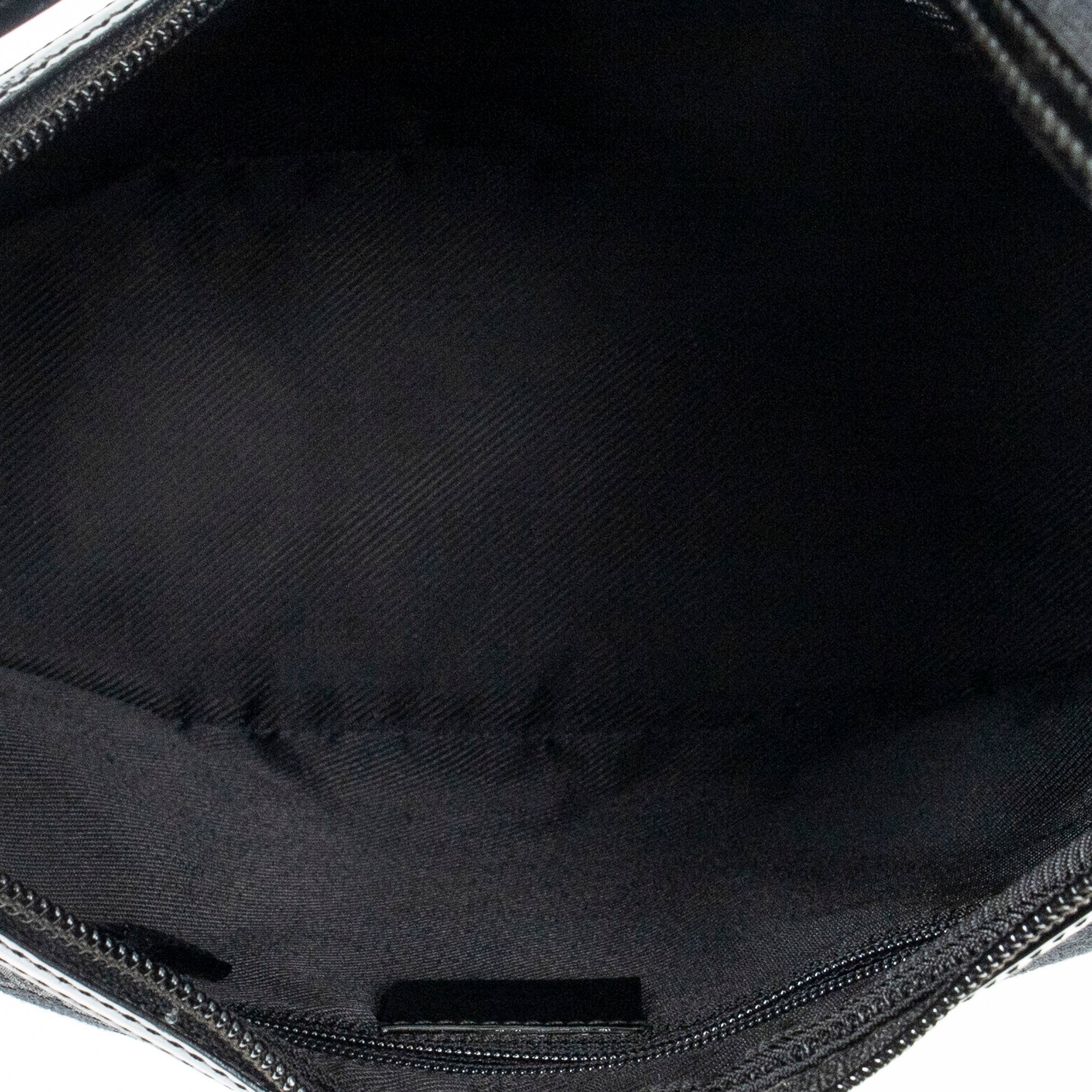 Shoulder bag Shoulder Zip Hobo Black Monogrammed Canvas