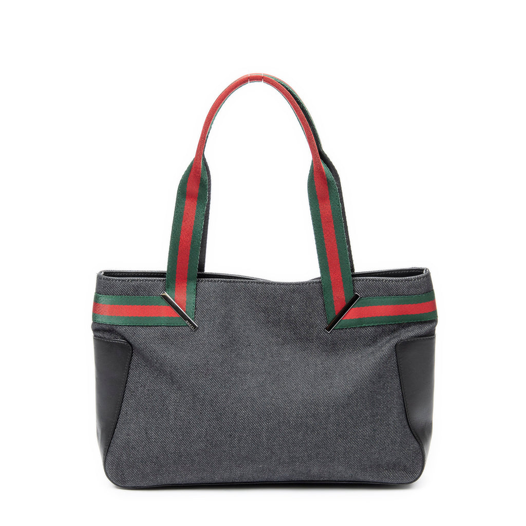 Shoulder bag Web Shoulder Tote Blue Denim Canvas