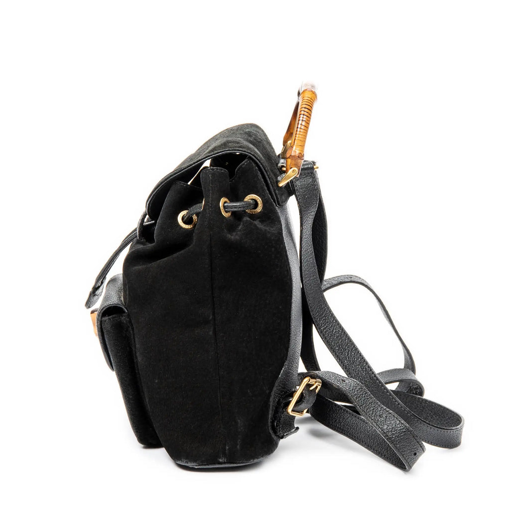 Gucci - Mini Sac à Dos Bambou - Noir