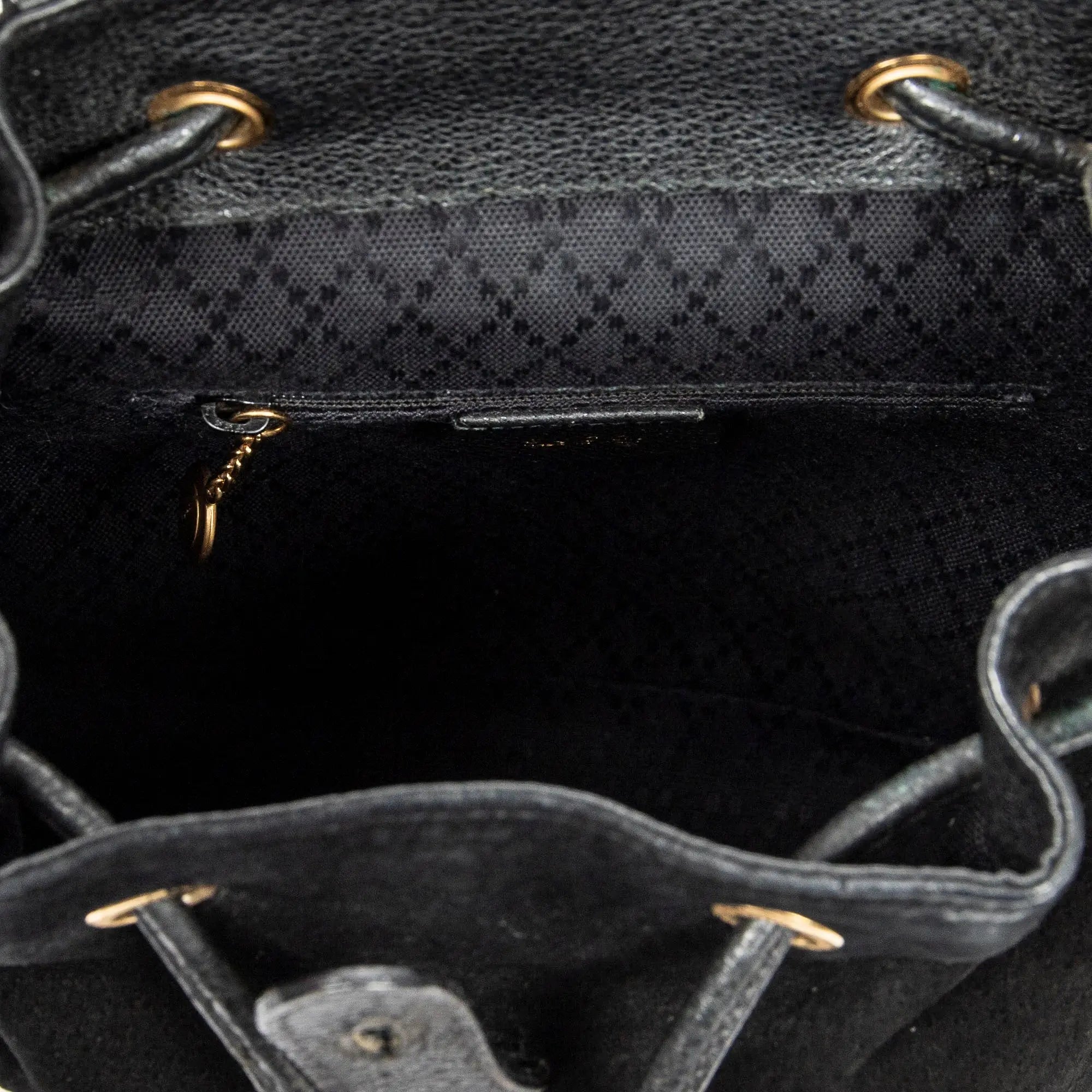Gucci - Mini Sac à Dos Bambou - Noir