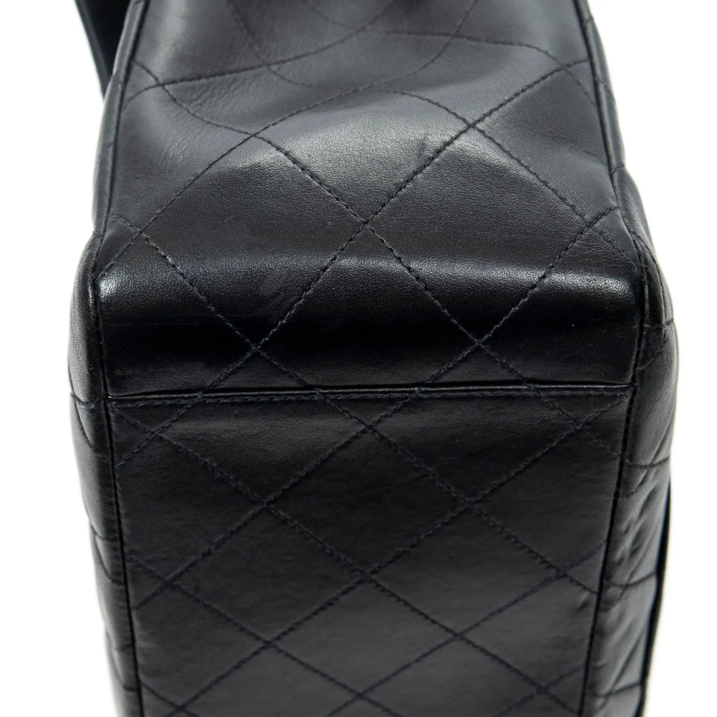 Chanel - Maxi Jumbo XL à rabat - Noir