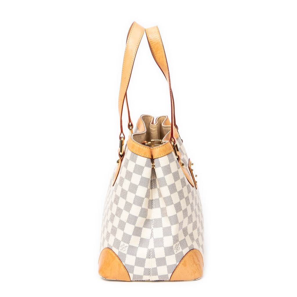 Shoulder Bag Hampstead PM Ivory Damier Azur