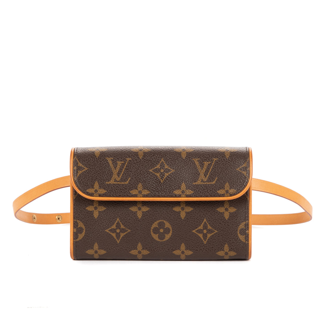 Waist Bag Florentine Brown Monogram Canvas